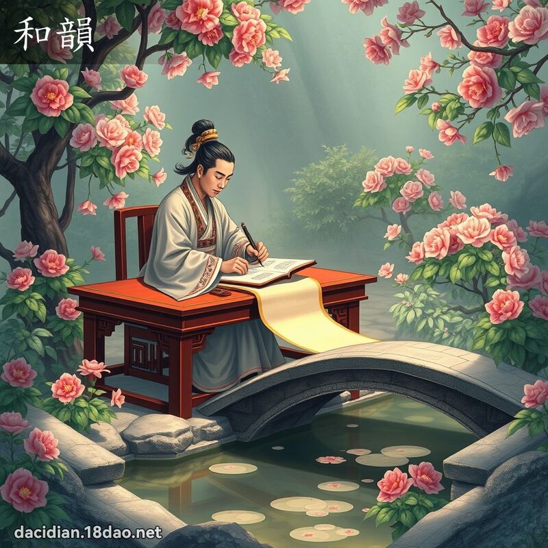 词语: 和韵 (多意词)