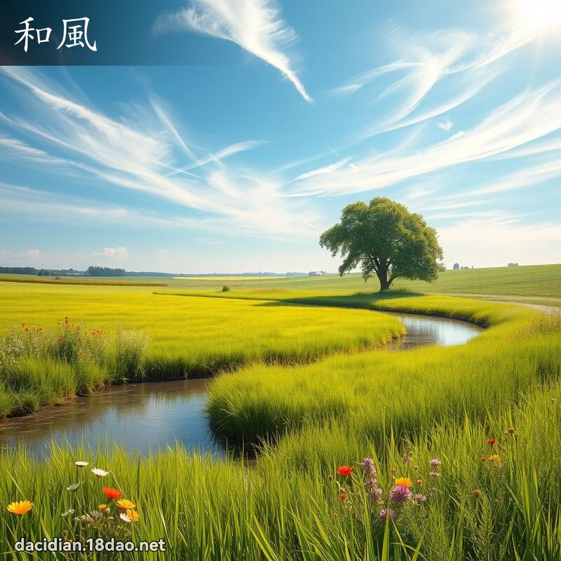 和风 - 国语大辞典配图