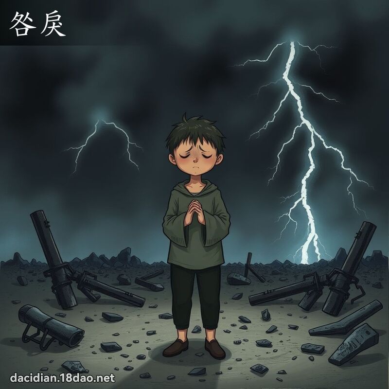 咎戾 - 国语大辞典配图