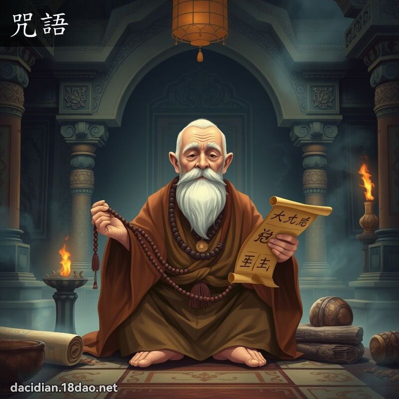 咒語 - 國語大辭典配圖