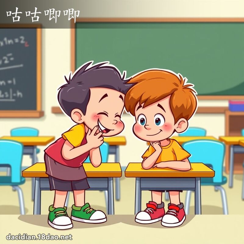 咕咕唧唧 - 國語大辭典配圖