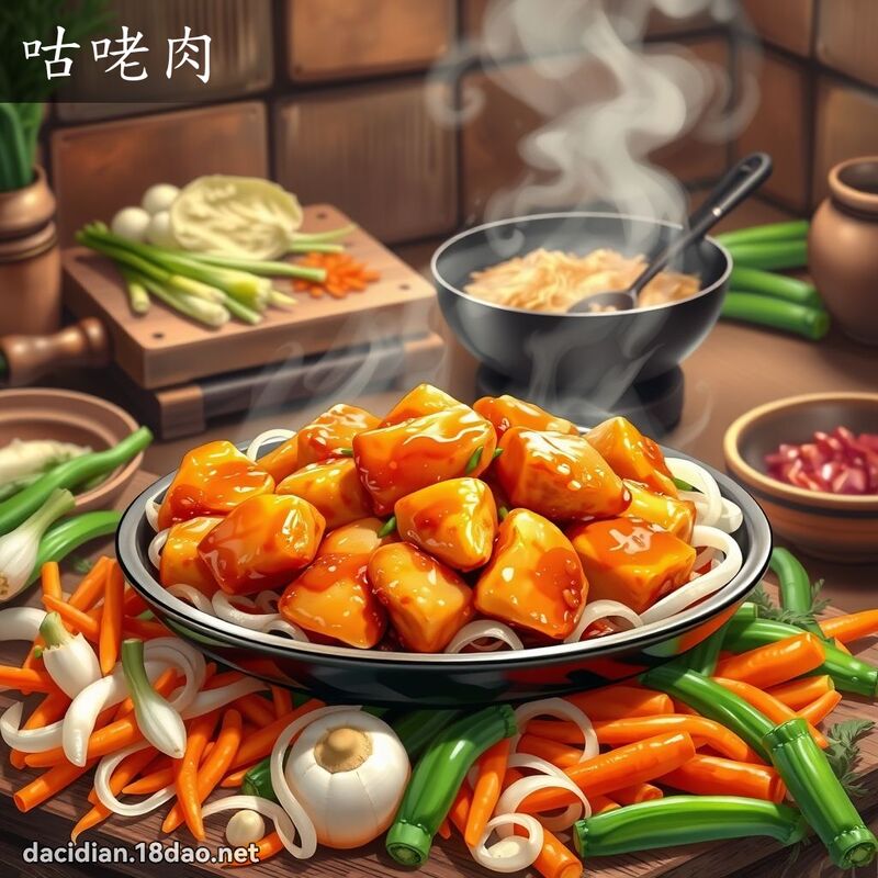 咕咾肉 - 國語大辭典配圖