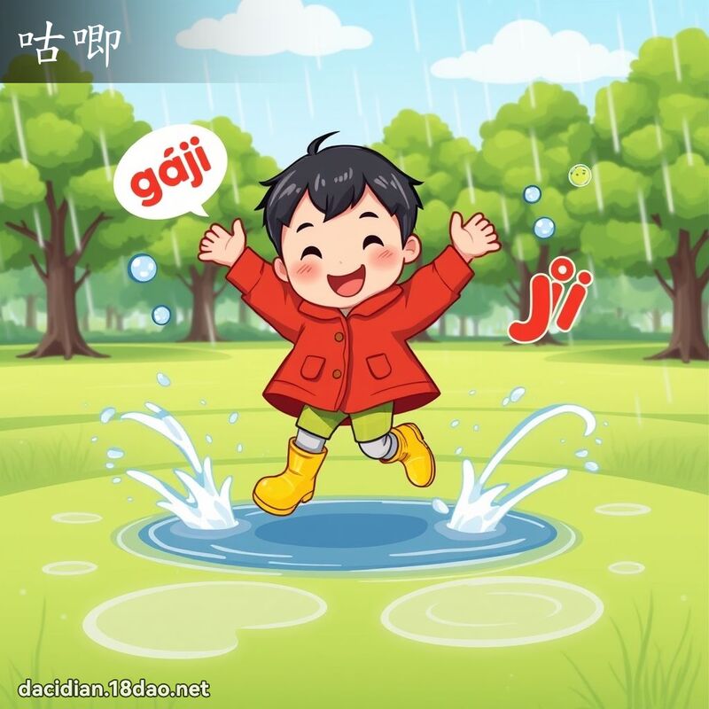 咕唧 - 国语大辞典配图