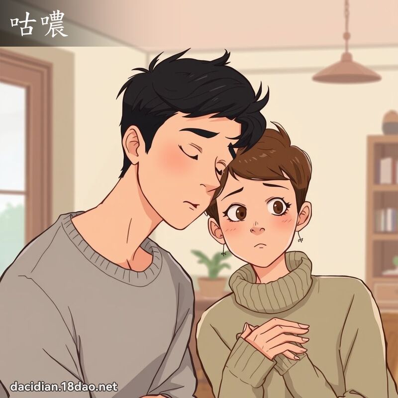 咕噥 - 國語大辭典配圖