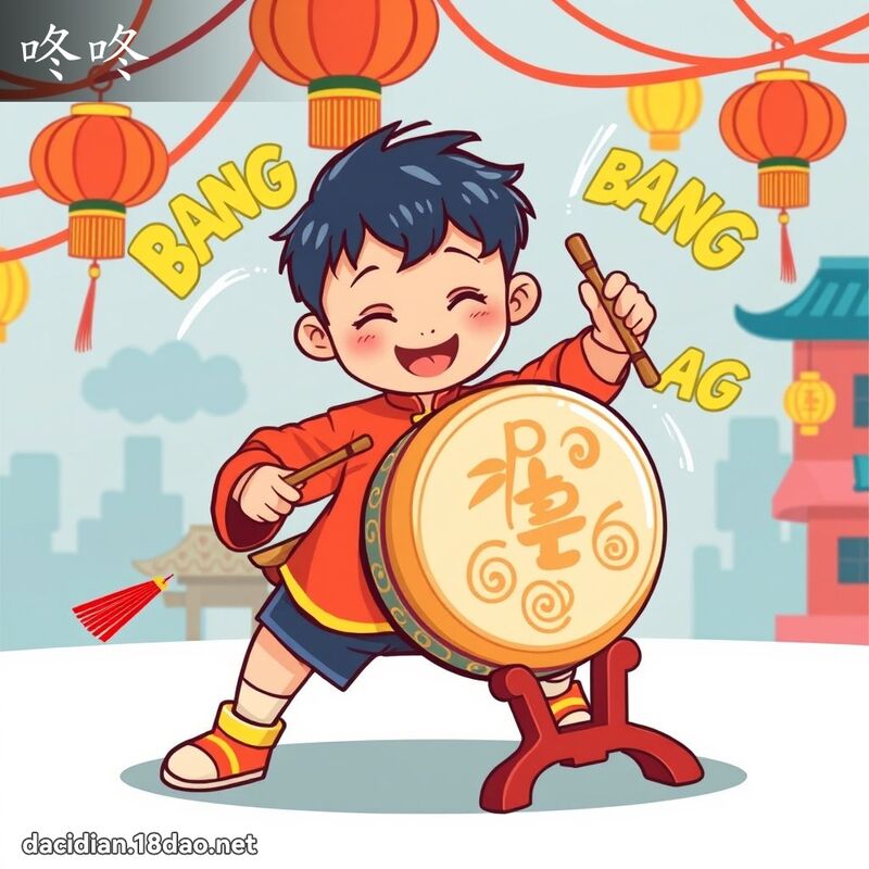 咚咚 - 国语大辞典配图