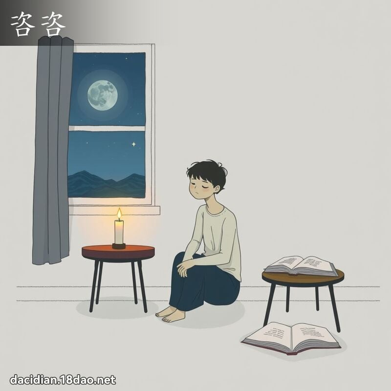咨咨 - 國語大辭典配圖
