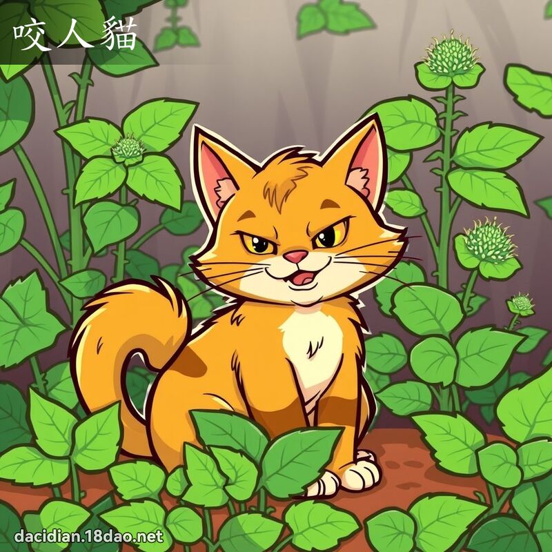 咬人貓 - 國語大辭典配圖