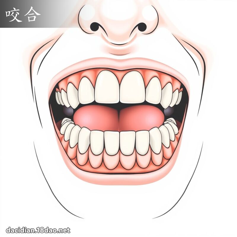 咬合 - 国语大辞典配图