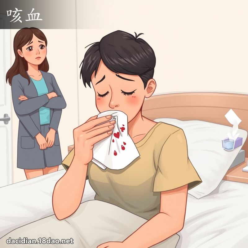 咳血 - 国语大辞典配图