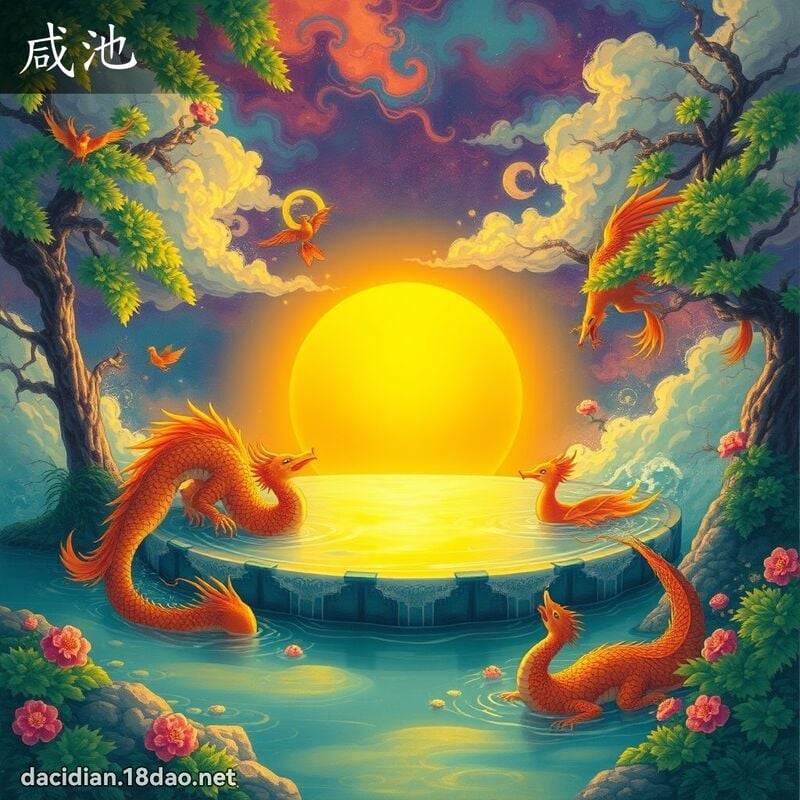 咸池 - 國語大辭典配圖