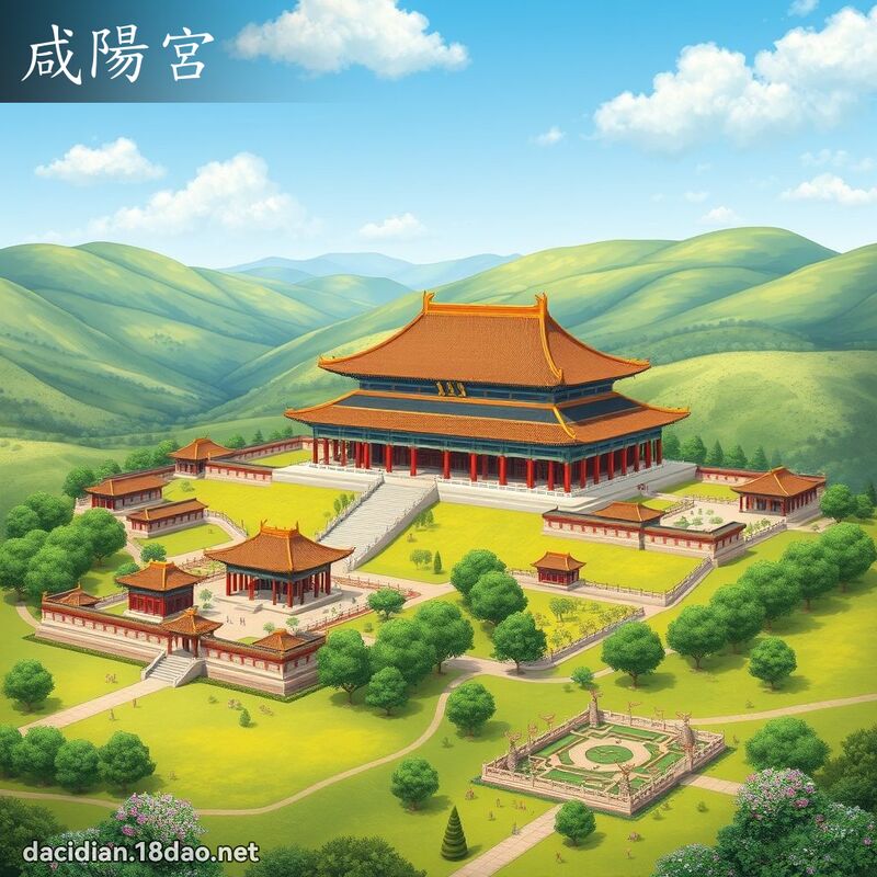 咸陽宮 - 國語大辭典配圖