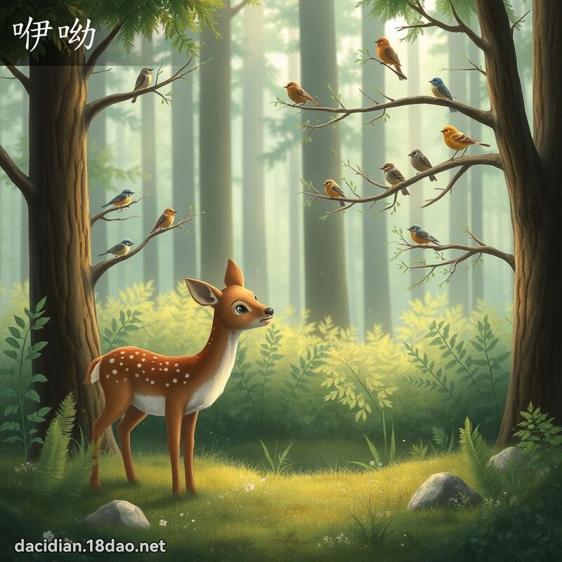咿呦 - 國語大辭典配圖