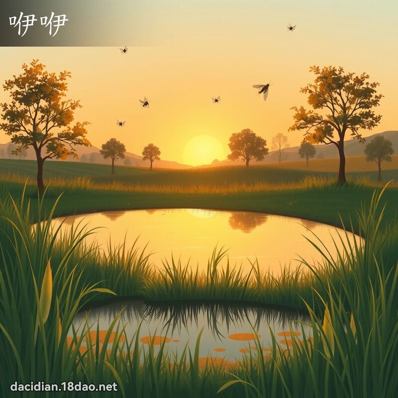 咿咿 - 國語大辭典配圖