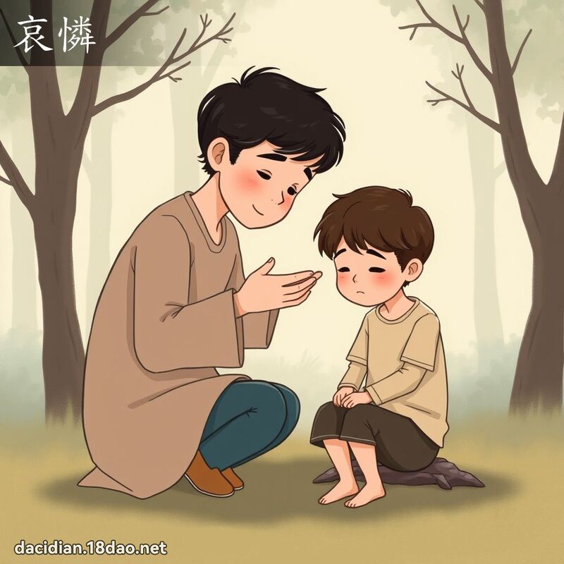 哀怜 - 国语大辞典配图