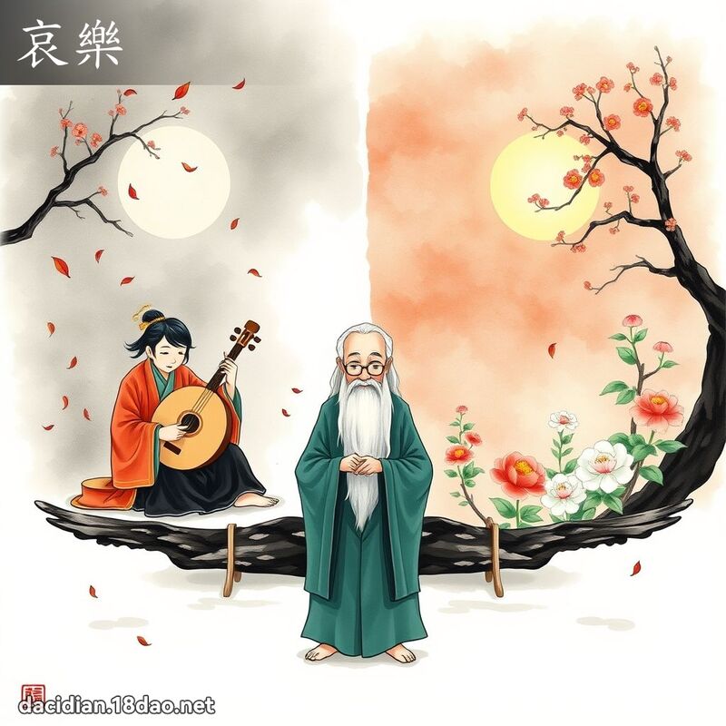 詞語: 哀樂 (多意詞)