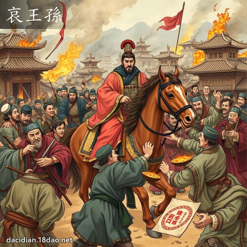 哀王孙 - 国语大辞典配图