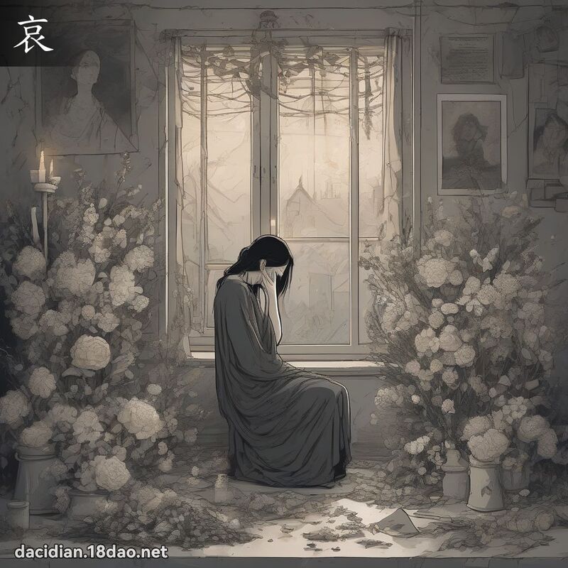 哀 - 国语大辞典配图
