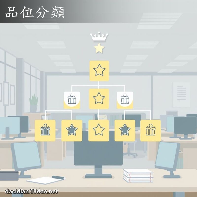 品位分類 - 國語大辭典配圖