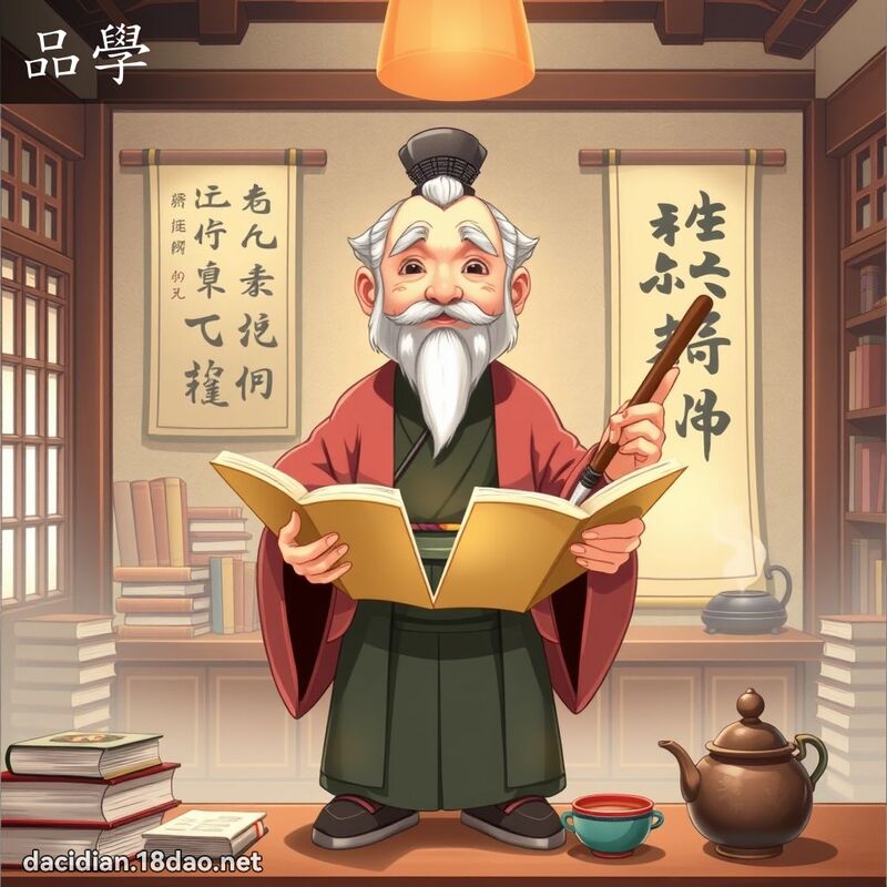 品學 - 國語大辭典配圖