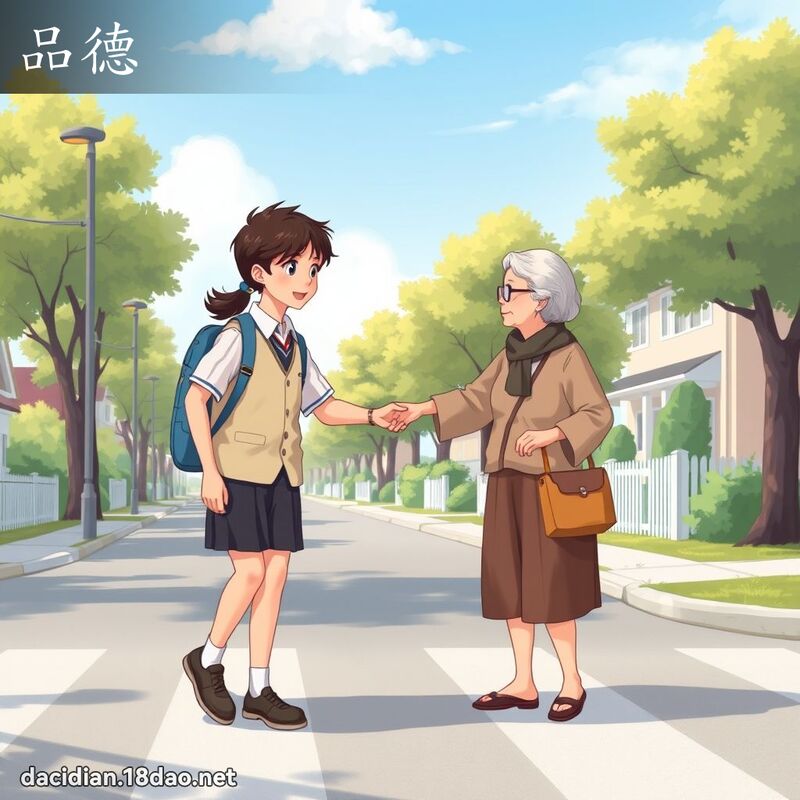 品德 - 國語大辭典配圖