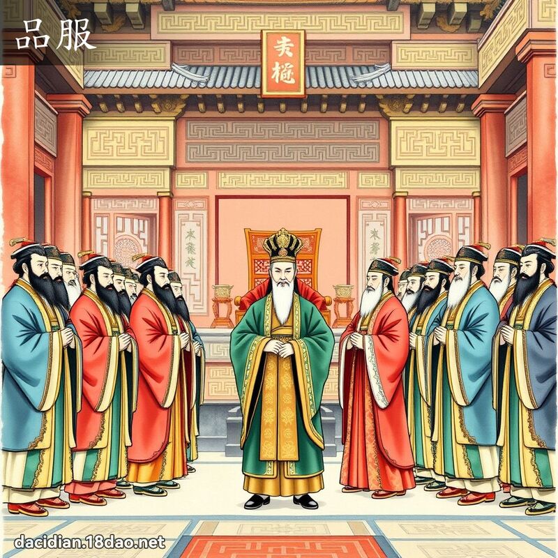 品服 - 国语大辞典配图