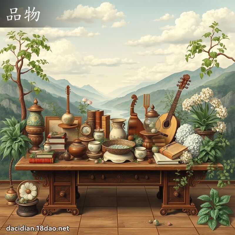 品物 - 國語大辭典配圖