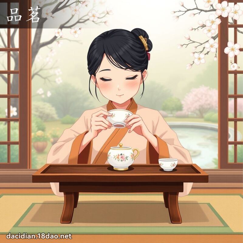 品茗 - 國語大辭典配圖