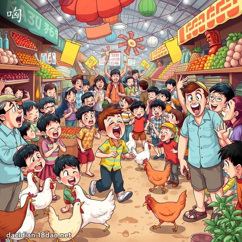 哅 - 國語大辭典配圖
