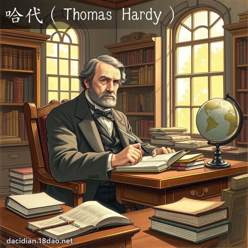 哈代（Thomas Hardy） - 國語大辭典配圖