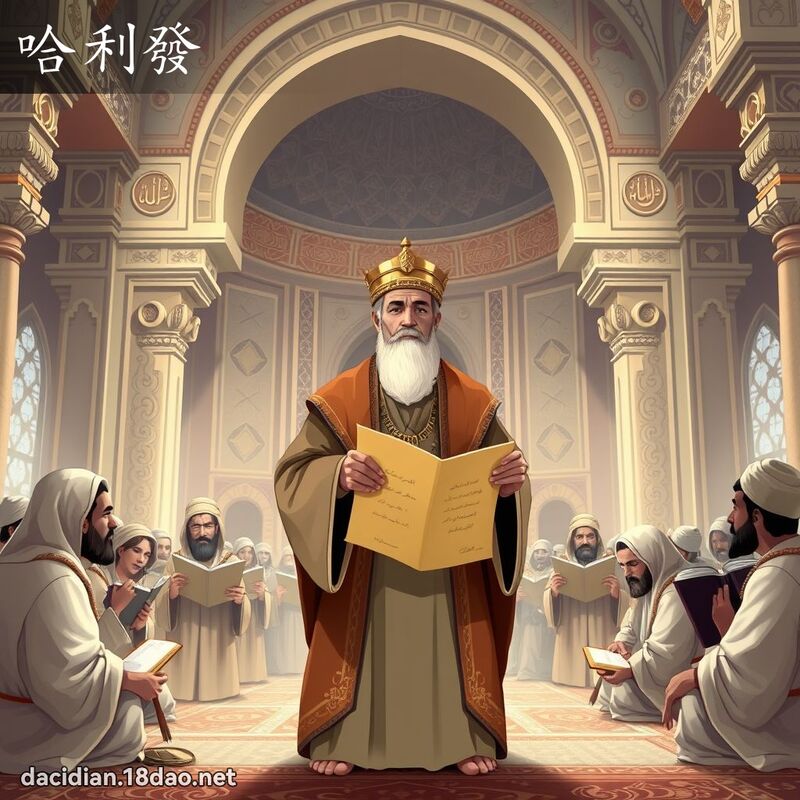 哈利發 - 國語大辭典配圖
