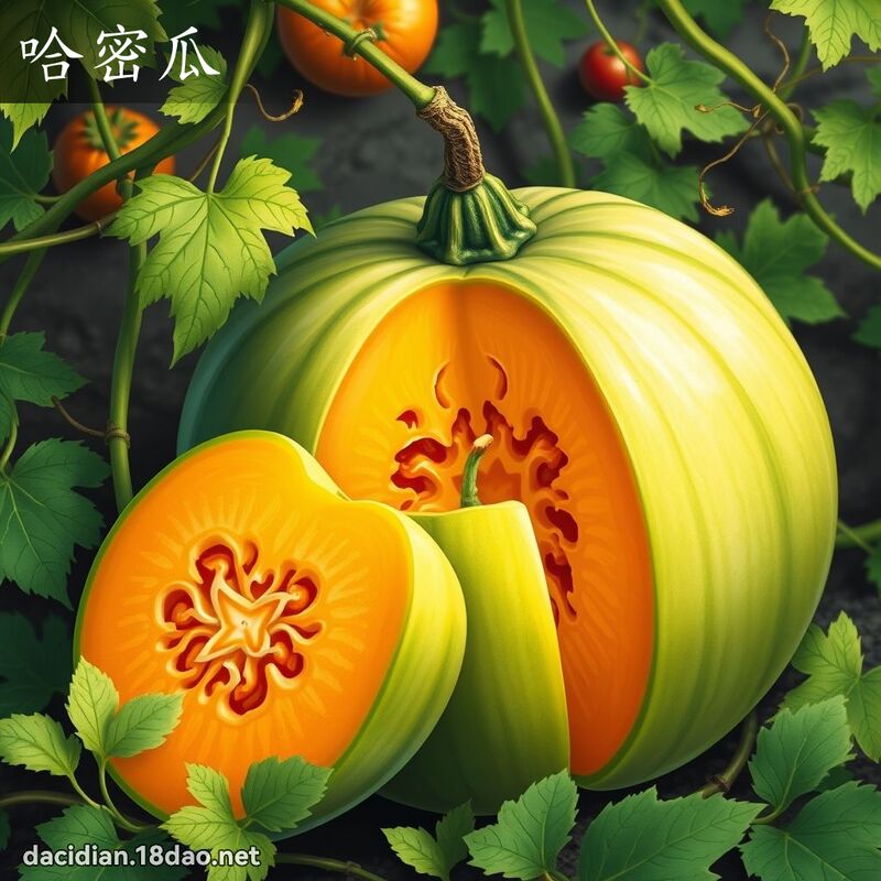 哈密瓜 - 國語大辭典配圖