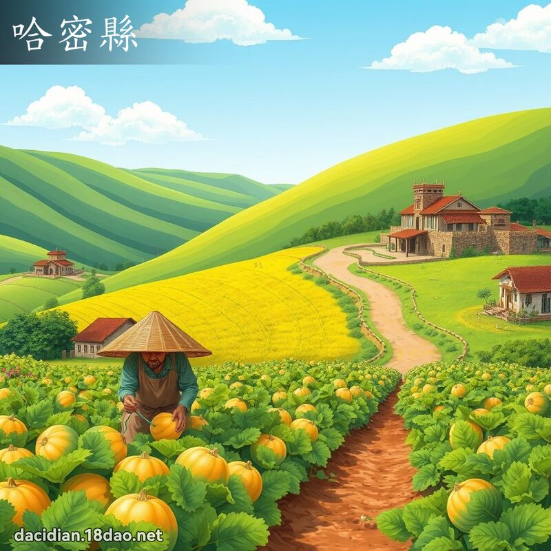 哈密縣 - 國語大辭典配圖