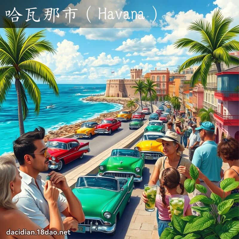哈瓦那市（Havana） - 国语大辞典配图