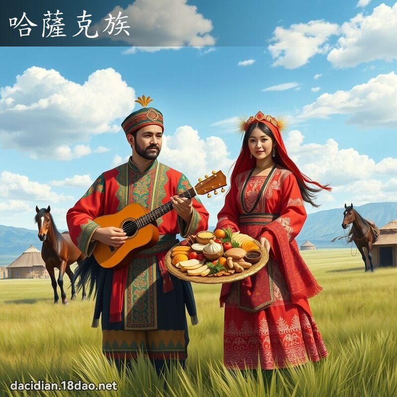 哈萨克族 - 国语大辞典配图