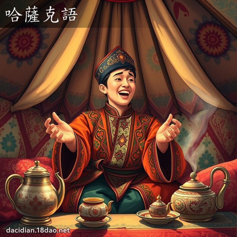 哈萨克语 - 国语大辞典配图