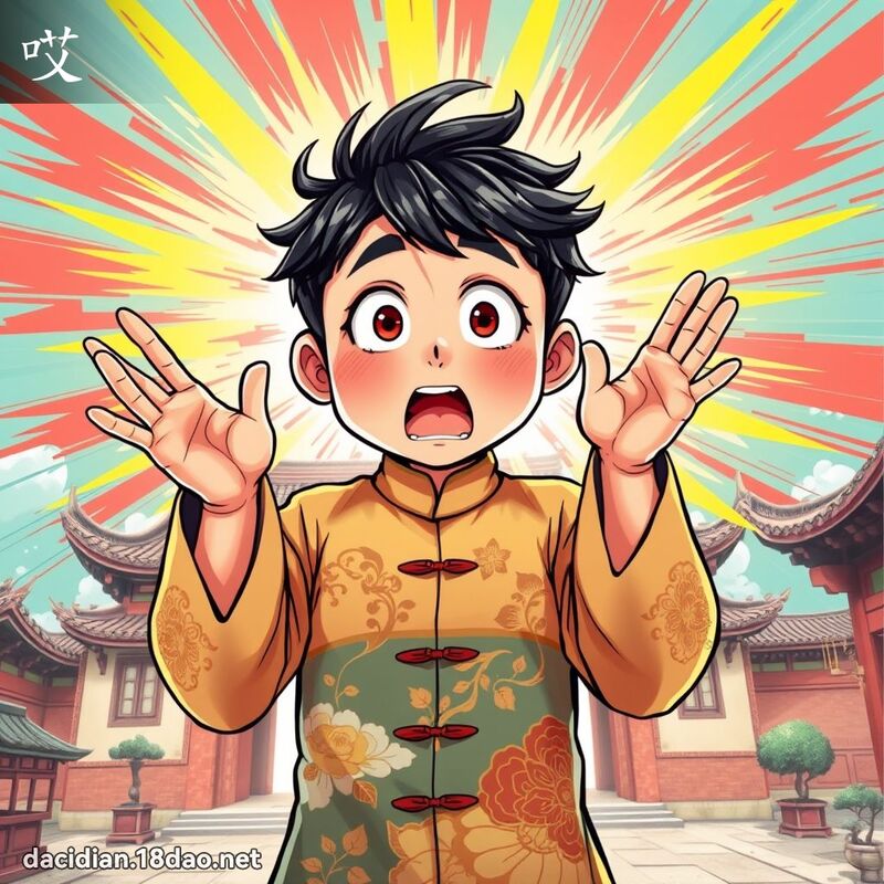 哎 - 国语大辞典配图