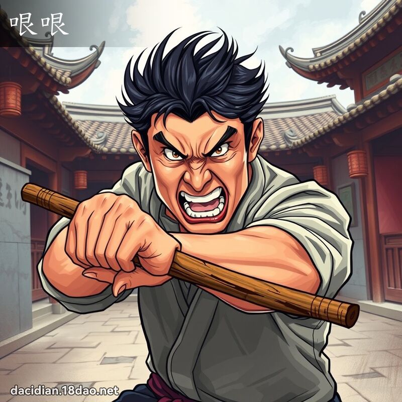 哏哏 - 國語大辭典配圖