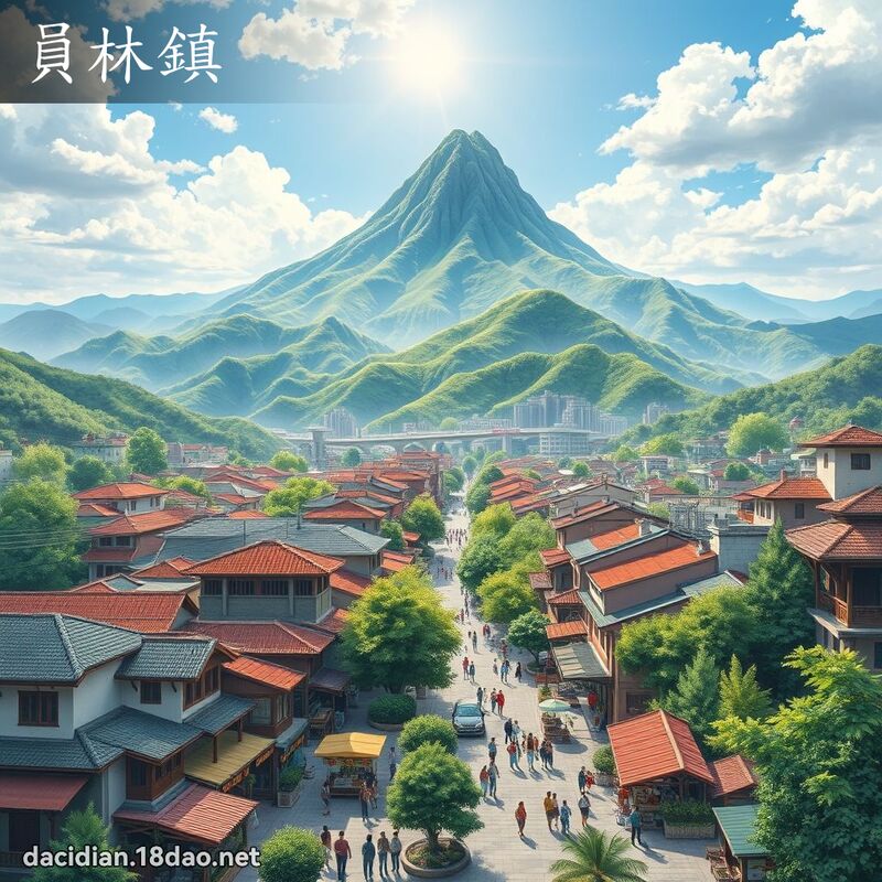 員林鎮 - 國語大辭典配圖