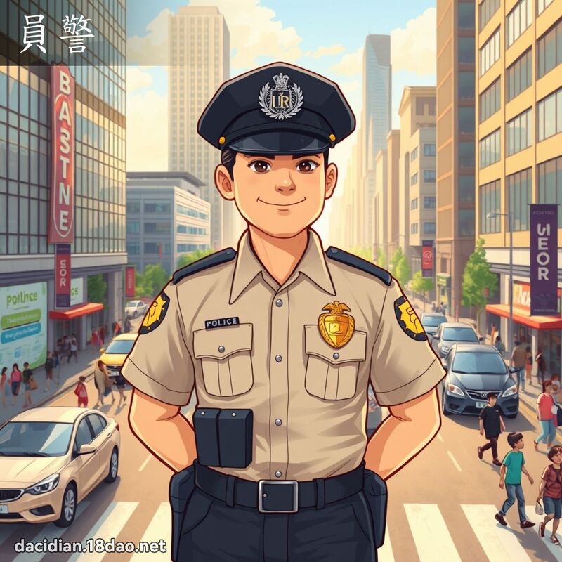 员警 - 国语大辞典配图