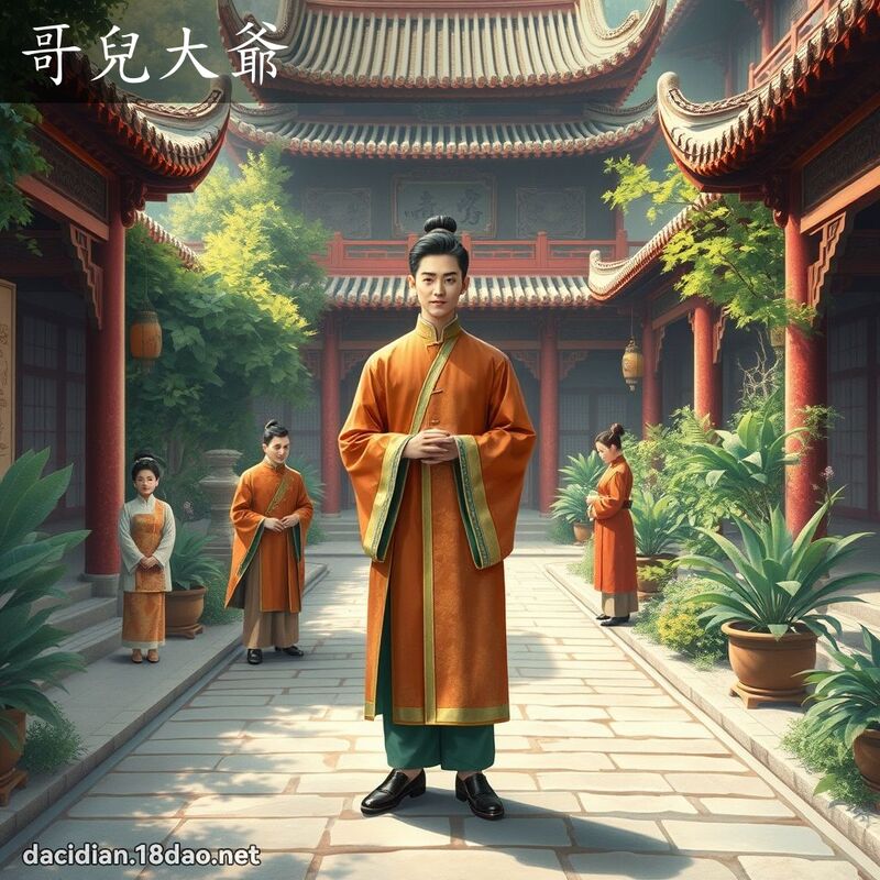 哥兒大爺 - 國語大辭典配圖