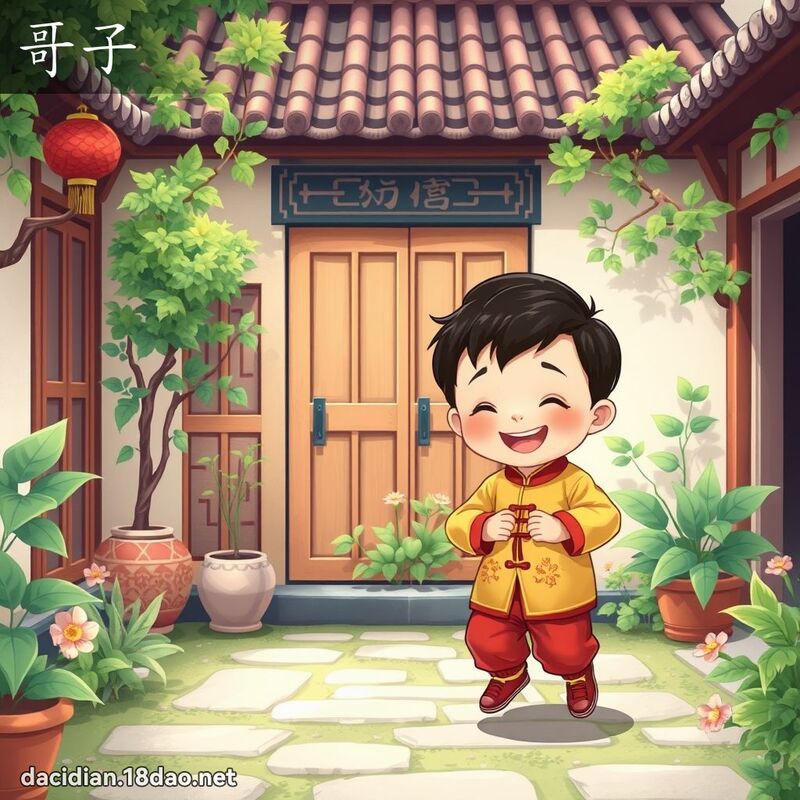 哥子 - 國語大辭典配圖
