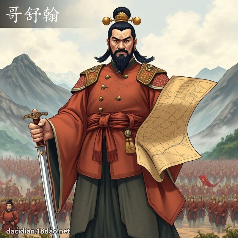 哥舒翰 - 国语大辞典配图