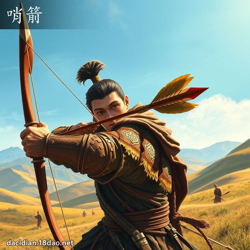 哨箭 - 國語大辭典配圖