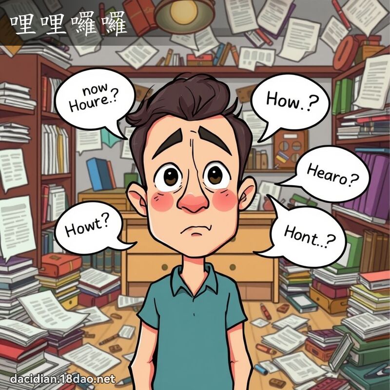 哩哩囉囉 - 国语大辞典配图