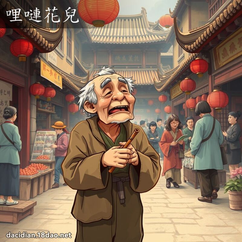 哩嗹花儿 - 国语大辞典配图