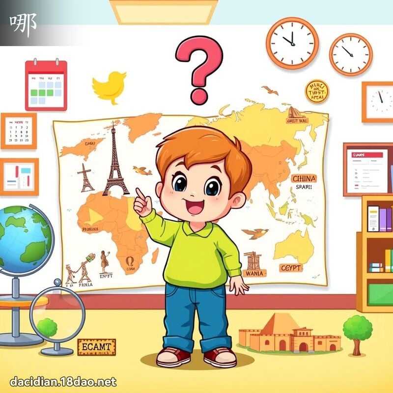 漢字: 哪 (多音字)