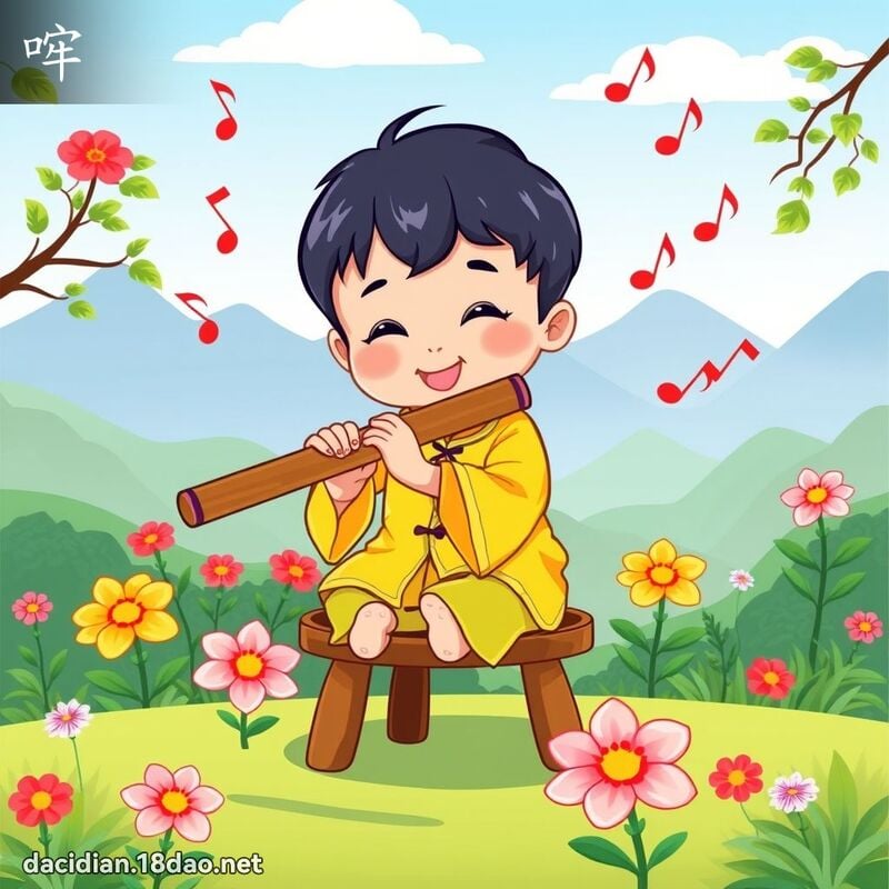 哰 - 國語大辭典配圖