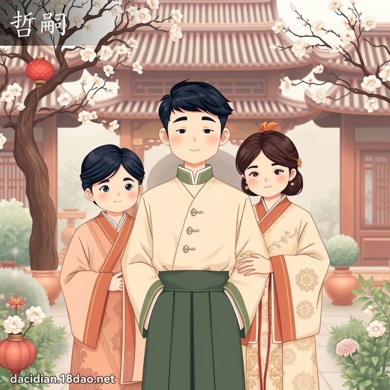 哲嗣 - 国语大辞典配图