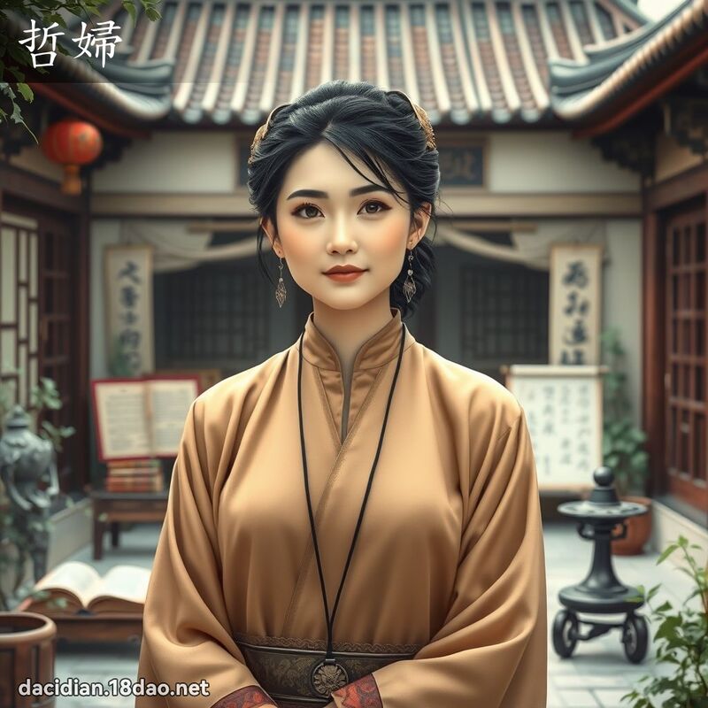哲妇 - 国语大辞典配图