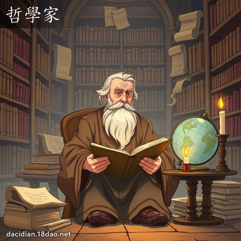 哲学家 - 国语大辞典配图